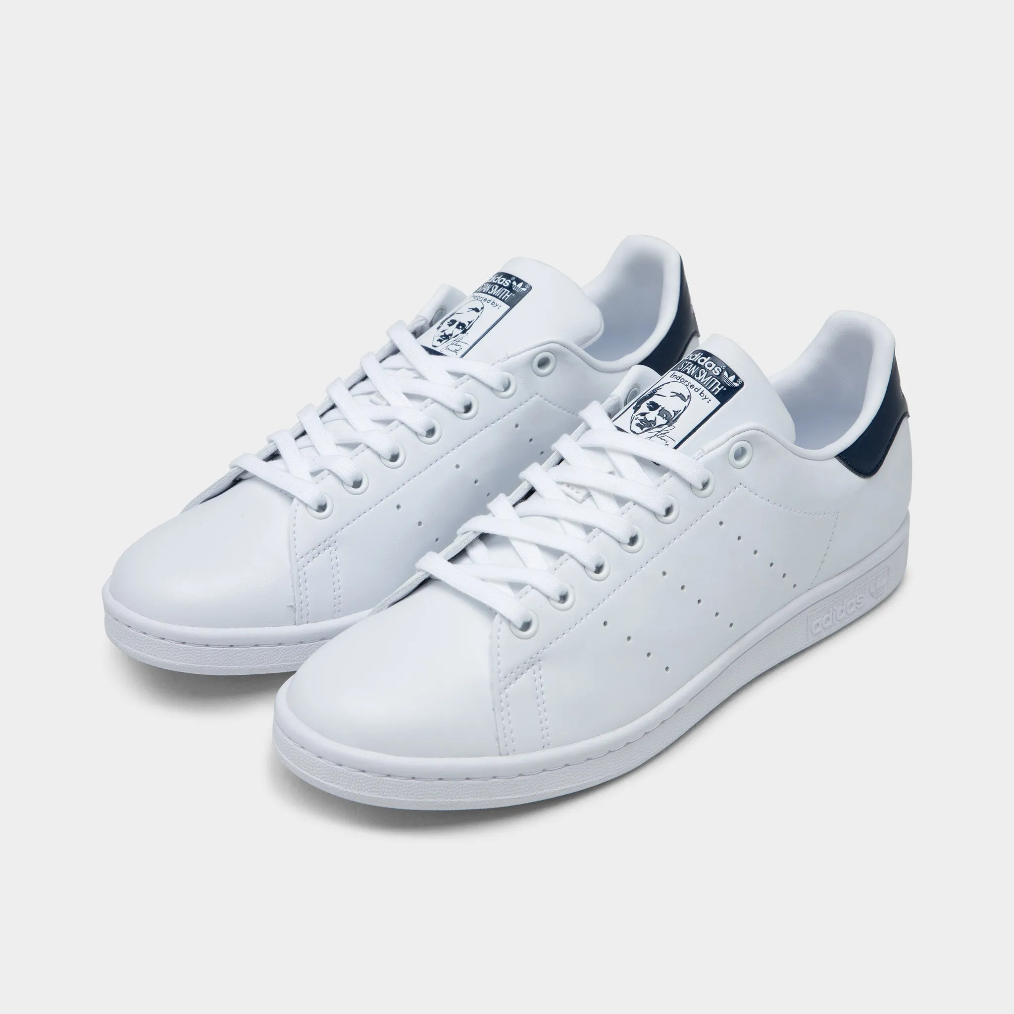 adidas Originals Stan Smith Cloud White / Cloud White - Collegiate Navy