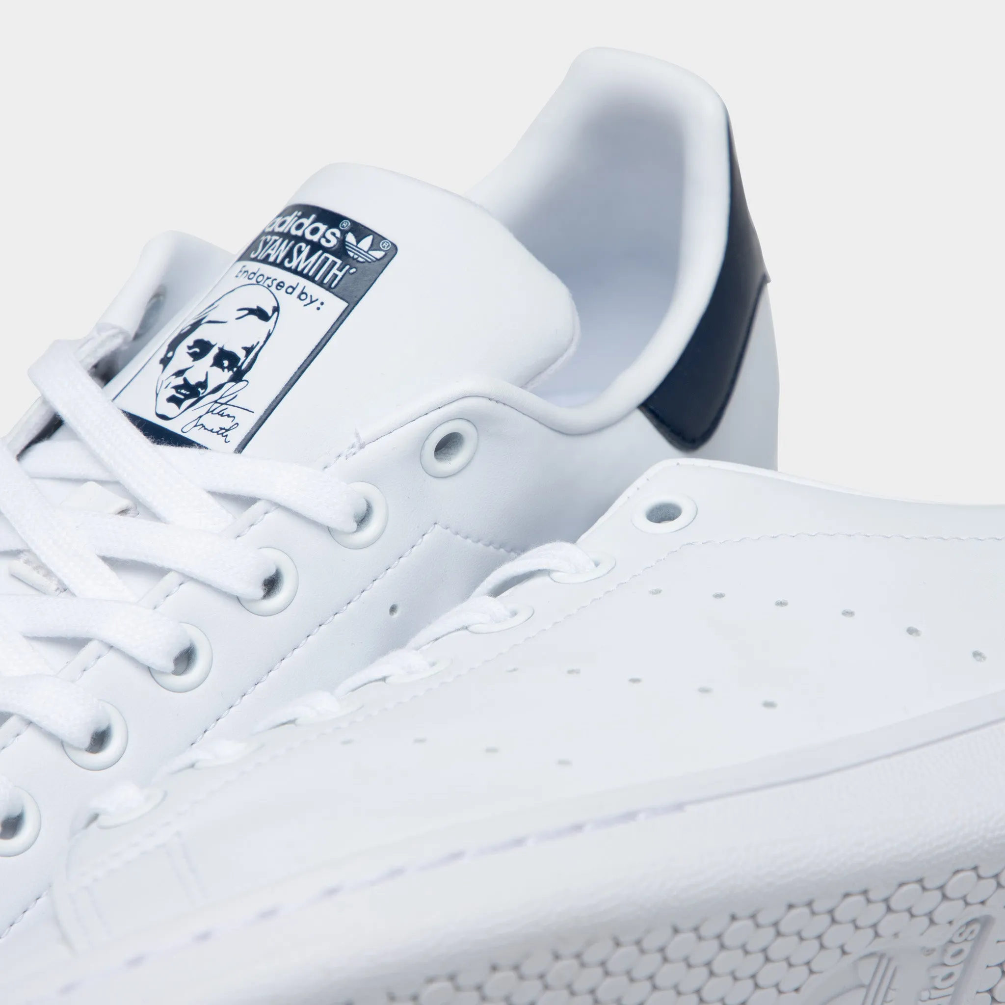 adidas Originals Stan Smith Cloud White / Cloud White - Collegiate Navy