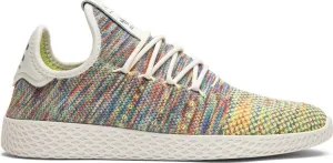 Adidas Pharrell x Tennis Hu Primeknit 'Multi-Color 2.0' Sneakers, Multicolor