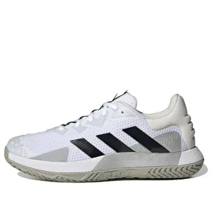 Adidas SoleMatch Control Tennis Shoes 'White Black Lucid Blue', white