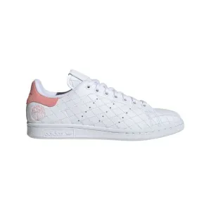 Adidas Stan Smith Women Original Shoes White And Pink Fv4070