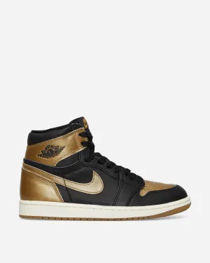 Air Jordan 1 Retro High OG Sneakers Black / Gold