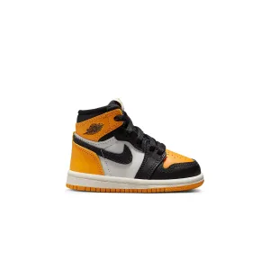 Air Jordan 1 Retro High OG Yellow Toe Taxi (TD)