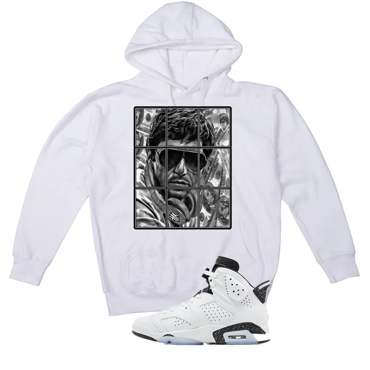 Air Jordan 6 Reverse Oreo White T-Shirt (PACINO)| illcurrency