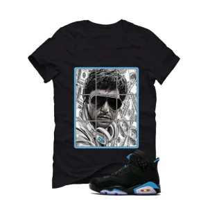 AIR JORDAN 6 UNC Black T (PACINO)