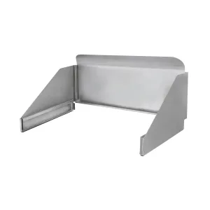 Alfresco 56-Inch Stainless Steel Wind Guard for Grill on Cart