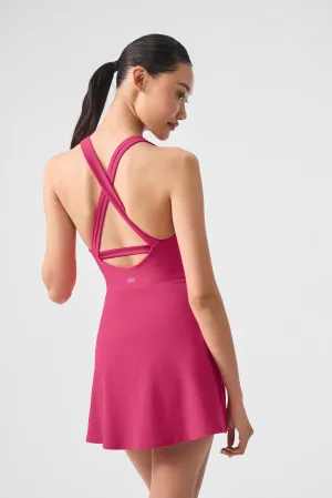 Alosoft Backspin Dress - Pink Summer Crush