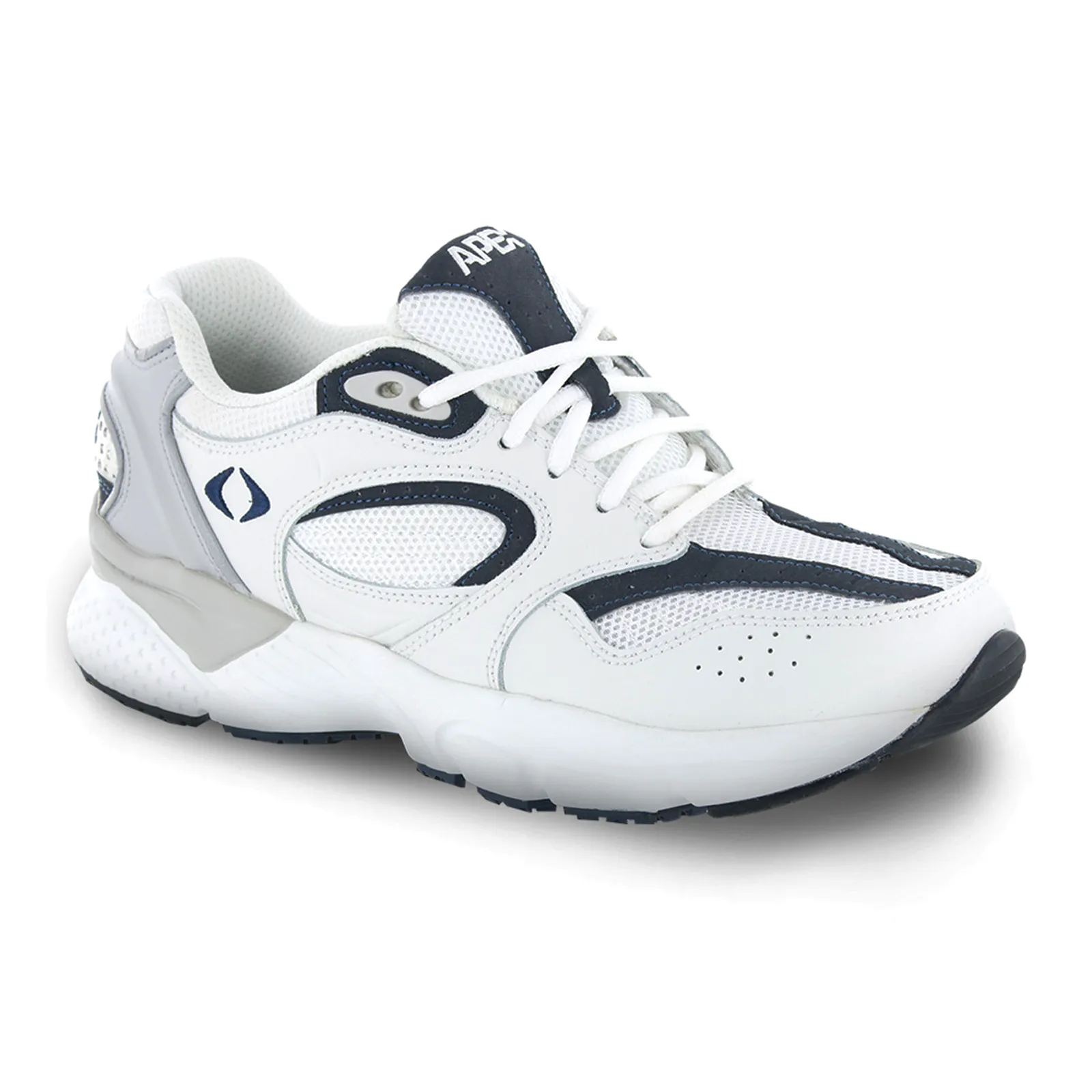 Apex X521 Boss Runner Active Shoe (Men) - White/Navy