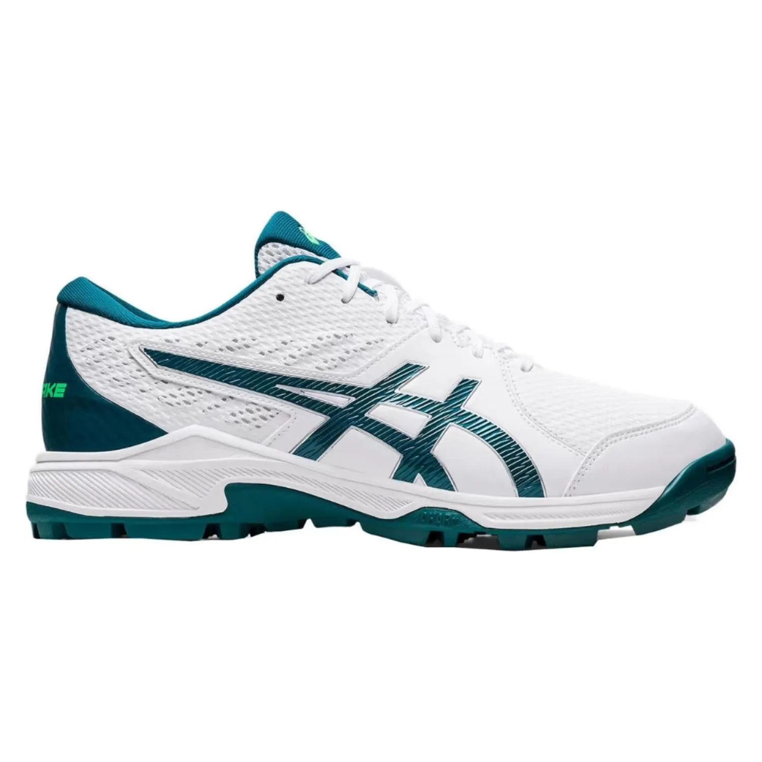 Asics Shoes, Gel-Peake 2, Cricket Shoes White/Velvet Pine