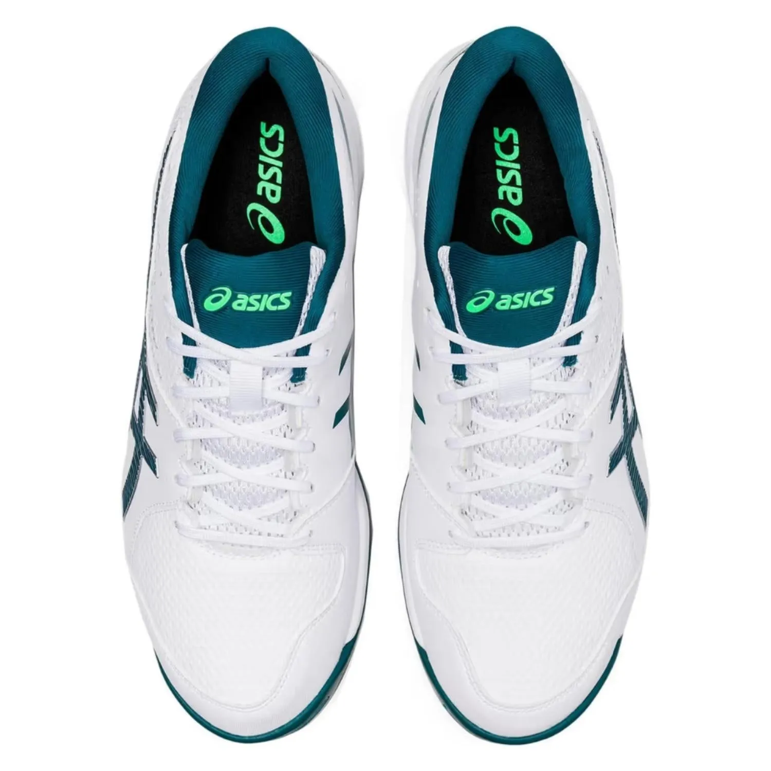 Asics Shoes, Gel-Peake 2, Cricket Shoes White/Velvet Pine