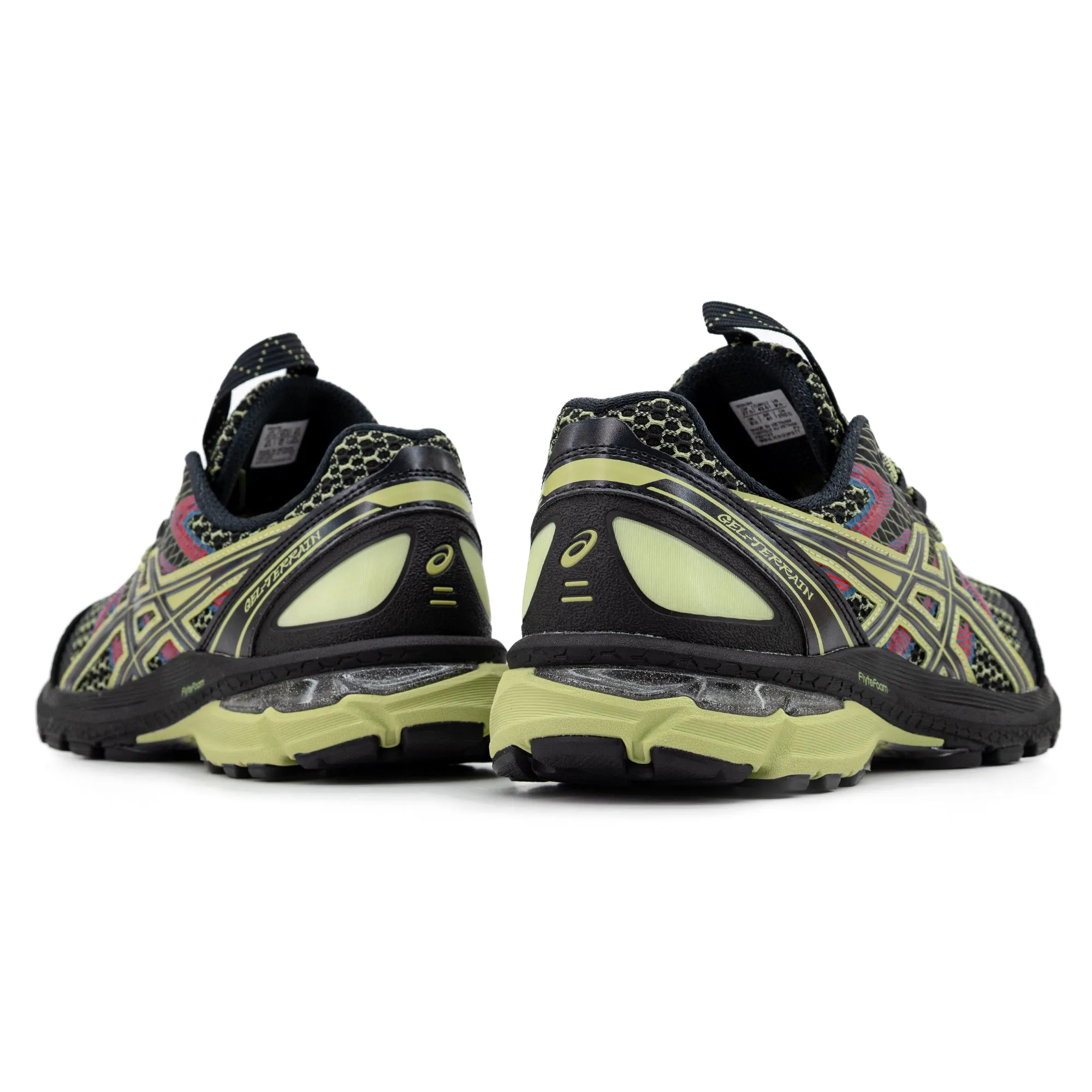 Asics US4-S Gel-Terrain Classic Black/Neon Lime 1203A394.001