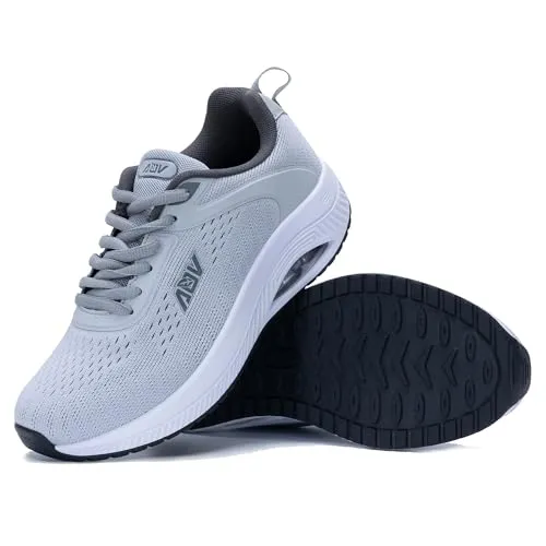 B BEASUR Womens Walking Shoes with Arch Support Orthotic Sneakers Plantar Fasciitis Fashion Athletic Tennis Shoes Darkgrey US 10.5