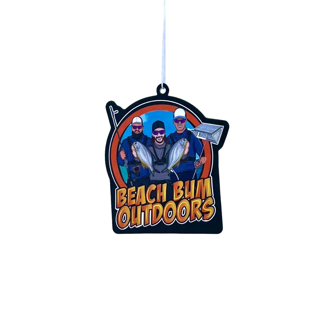 Beach Bum Outdoors Logo Air Fresheners