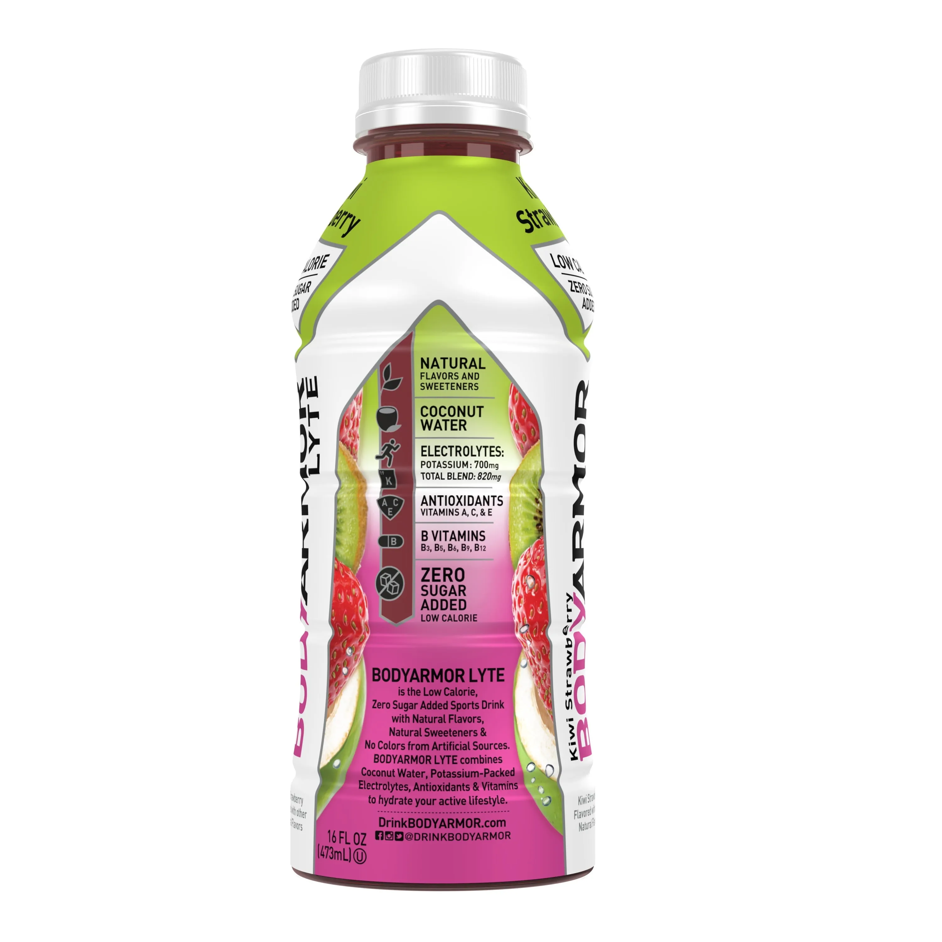 BODYARMOR LYTE Sports Drink Kiwi Strawberry, 16 fl oz