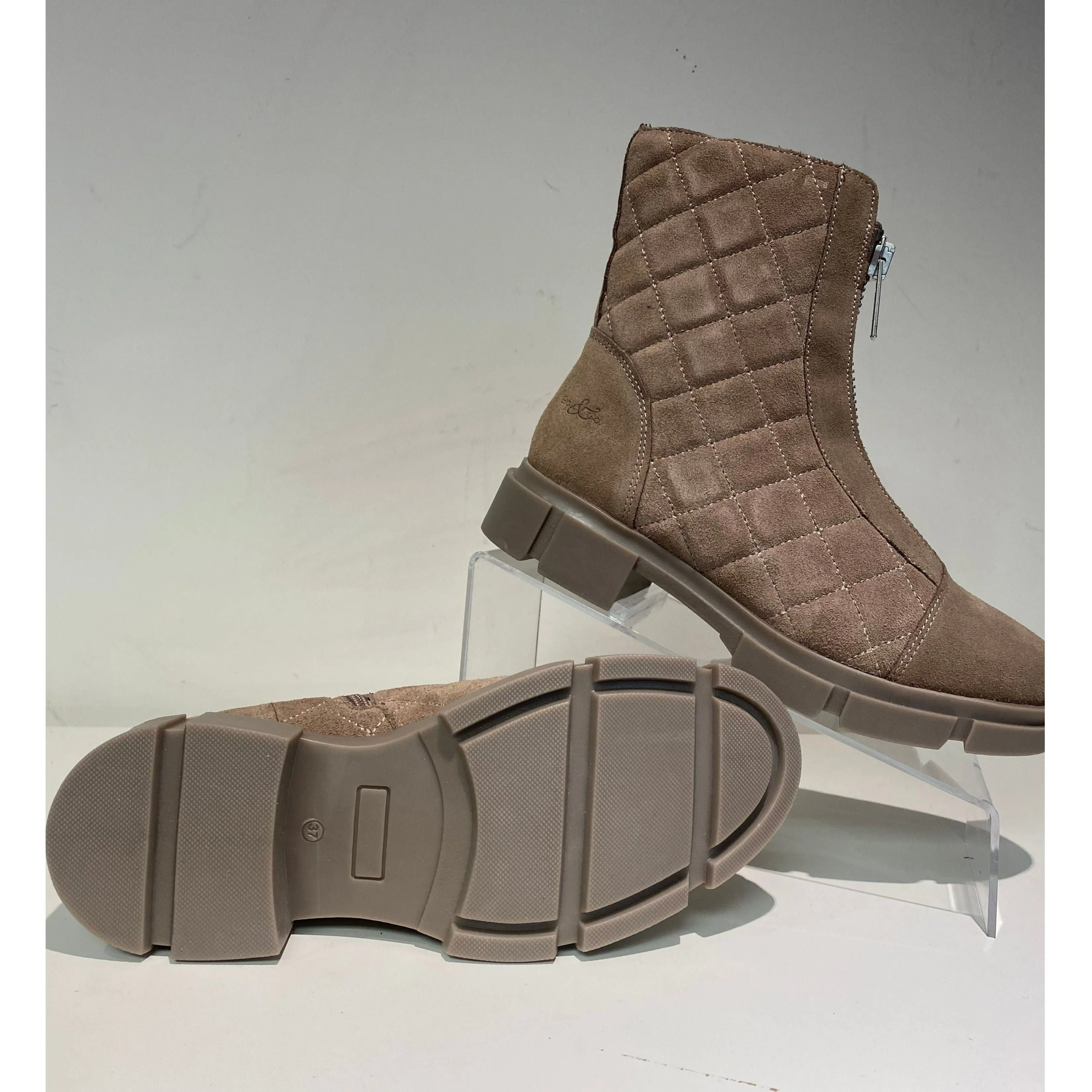 Bos & Co Quilted Waterproof Ankle Boot - Style Lane