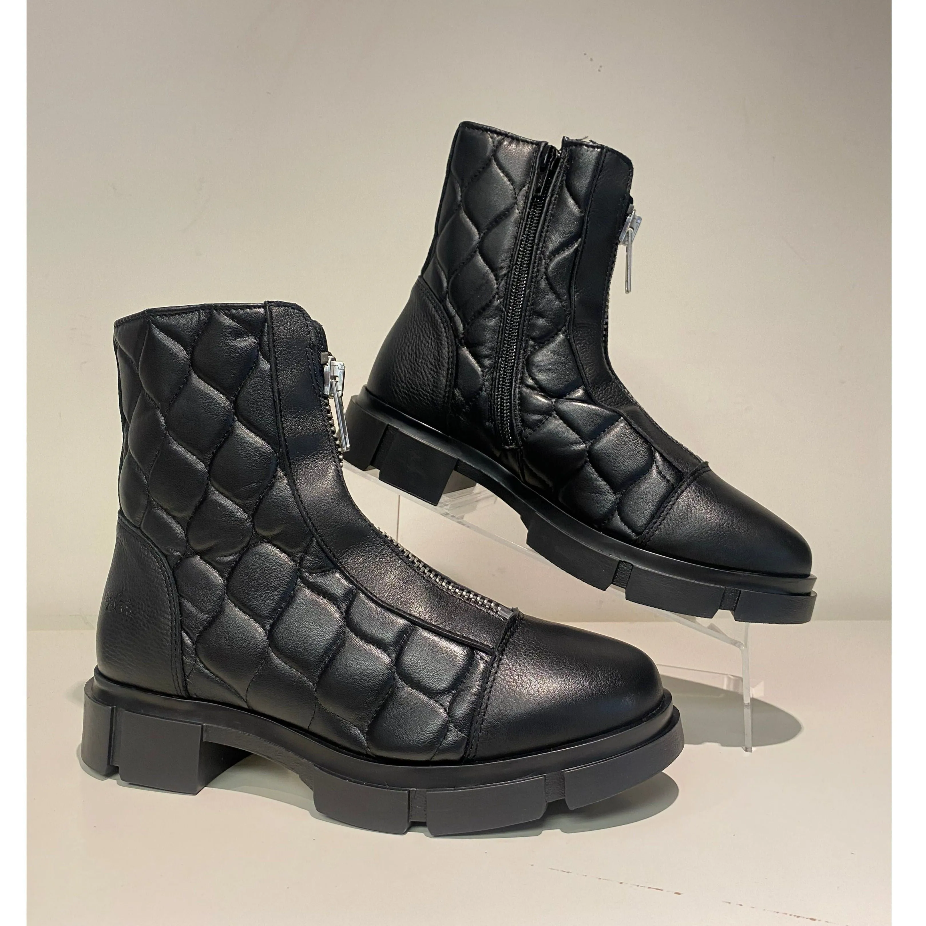 Bos & Co Quilted Waterproof Ankle Boot - Style Lane