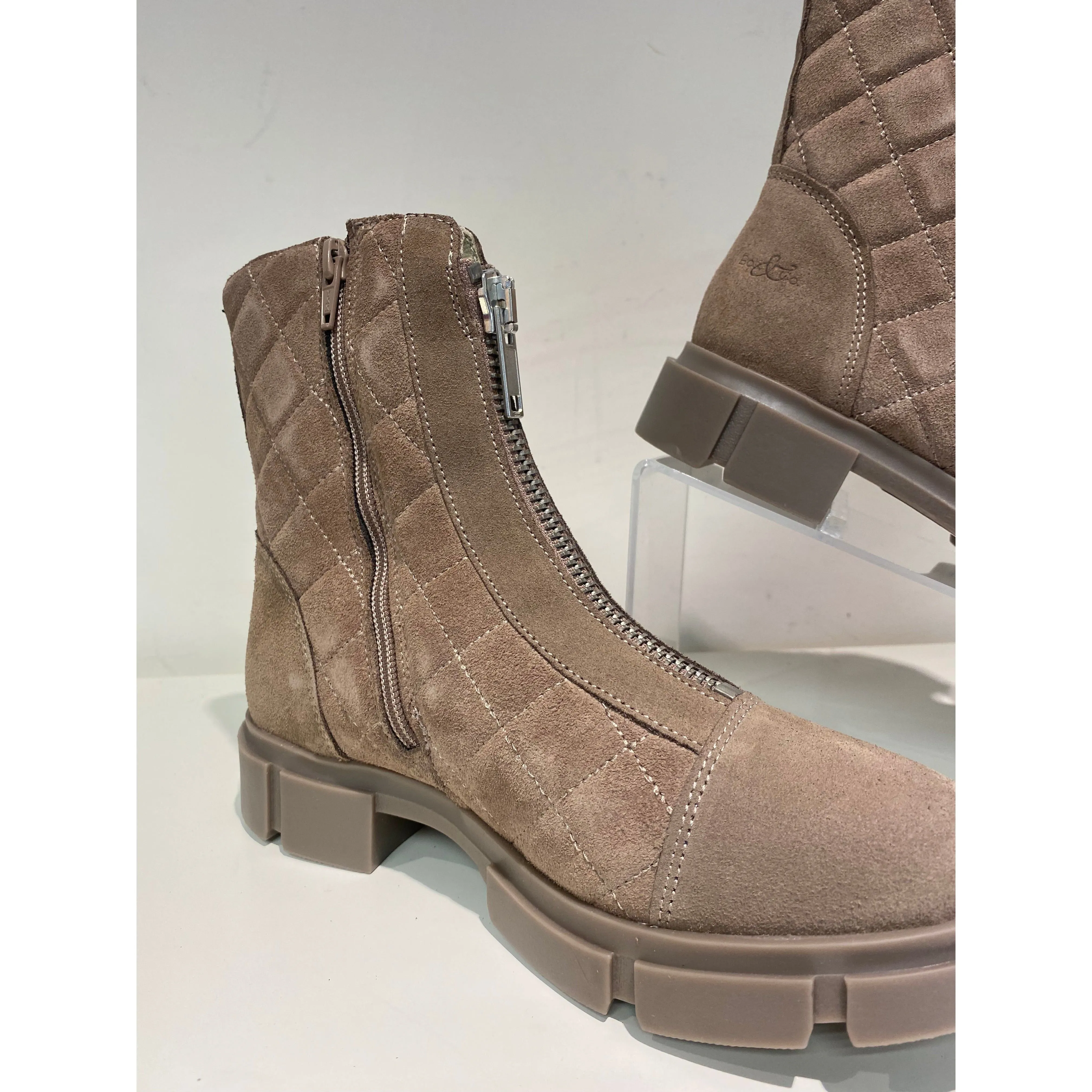 Bos & Co Quilted Waterproof Ankle Boot - Style Lane