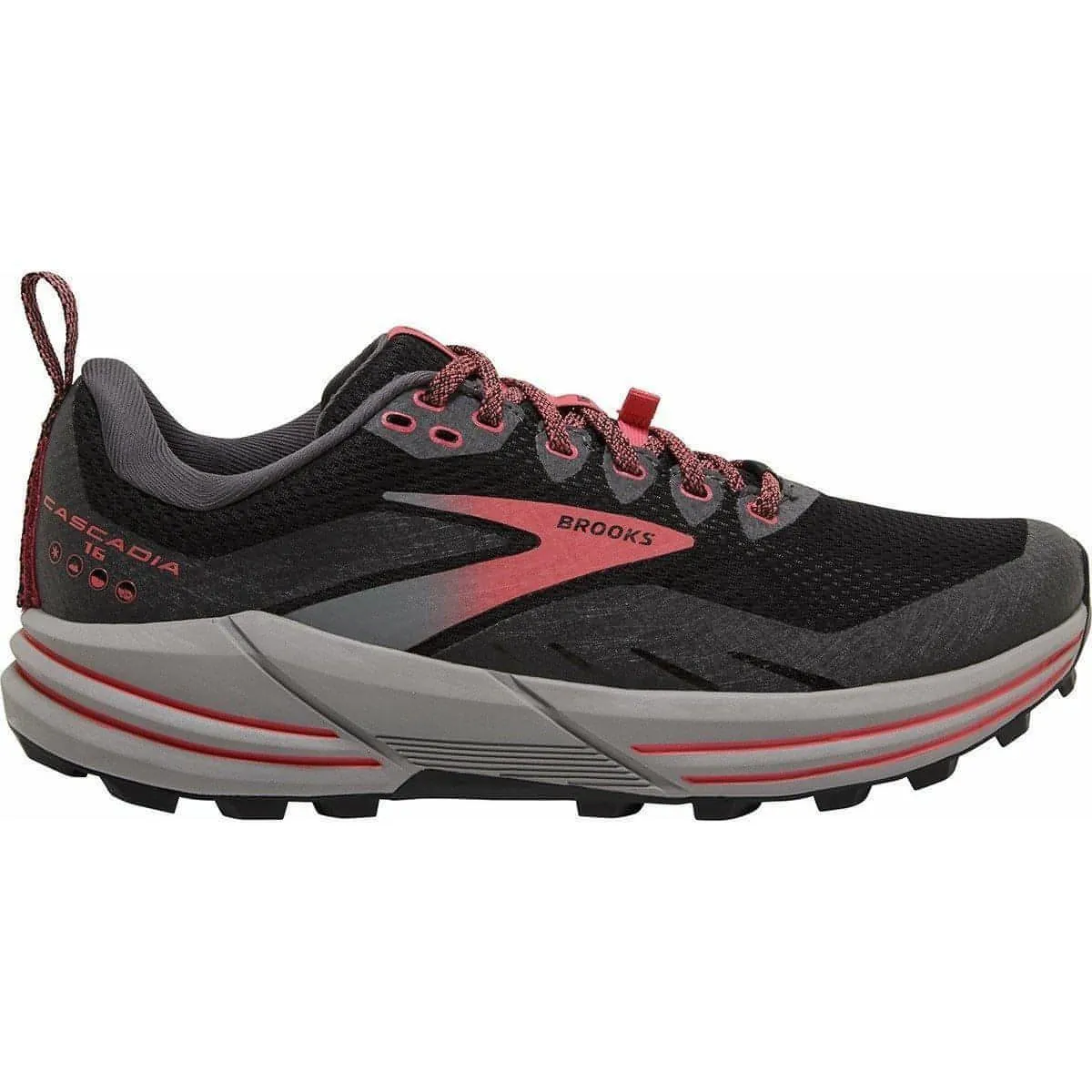 Brooks Cascadia 16 GORE-TEX Womens Trail Running Shoes - Black