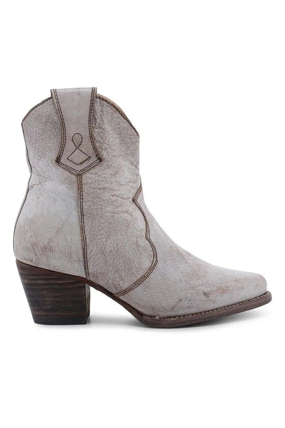 Brown PU Leather Chunky Steels Boho Wedding Boots