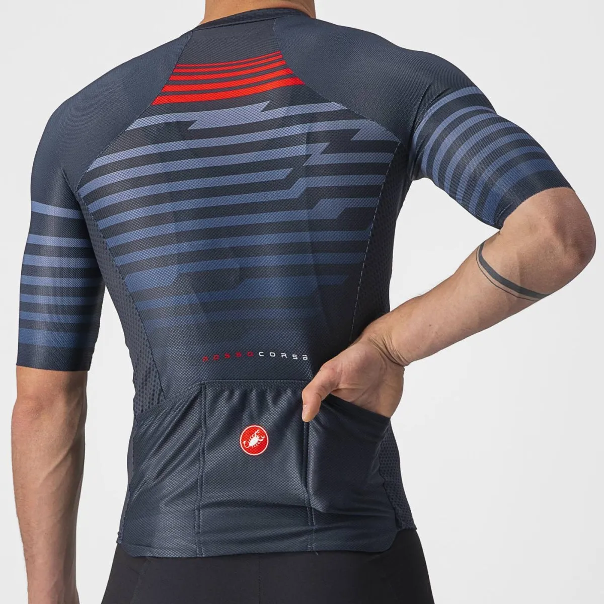 Castelli Climber's 3.0 Full-Zip Short Sleeve Cycling Jersey