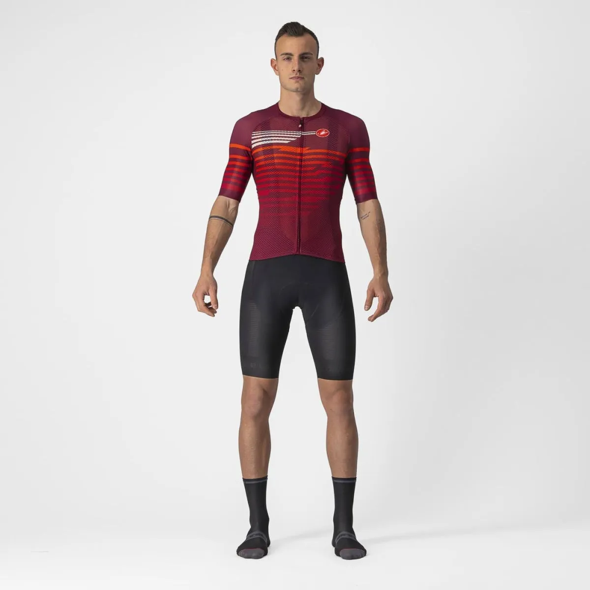 Castelli Climber's 3.0 Full-Zip Short Sleeve Cycling Jersey