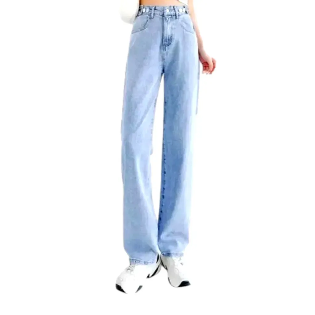 Casual wide fit jeans for women