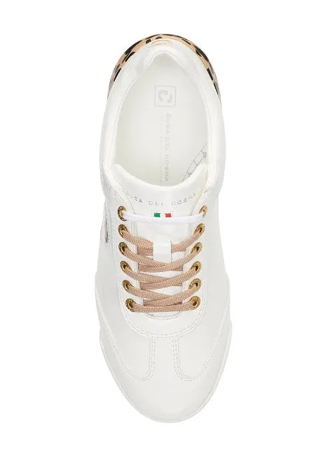 Duca Del Cosma King Cheetah White Golf Shoe