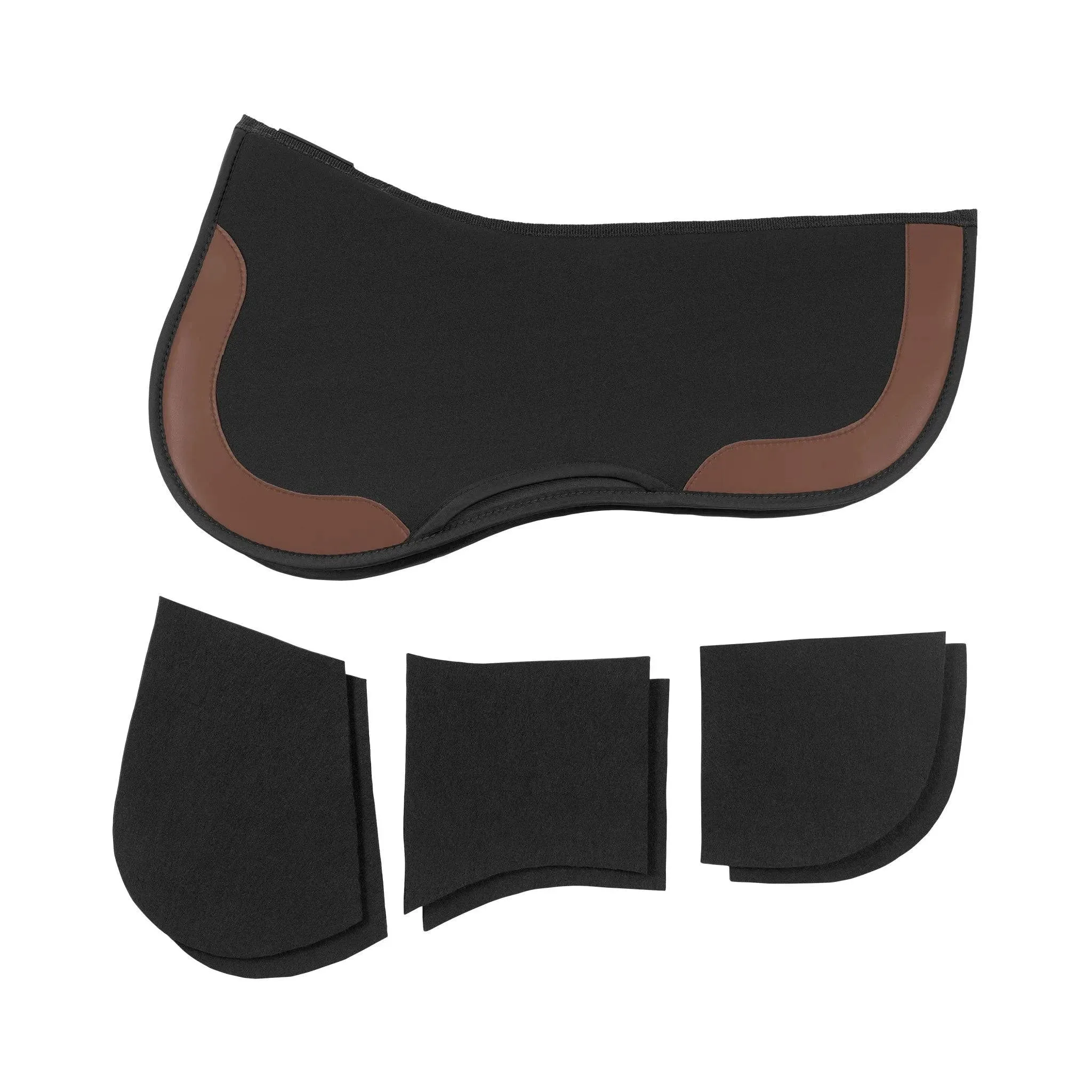 Equifit Thin ImpacTeq® Half Pad with Shims