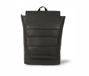 Foster Leather Backpack - Black