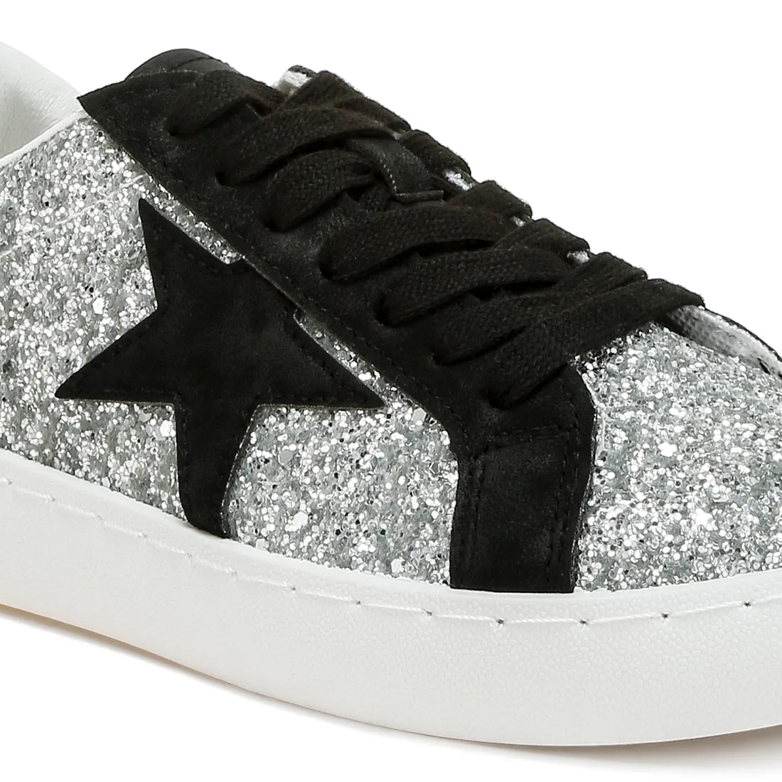 Glitter Star Chunky Sneakers