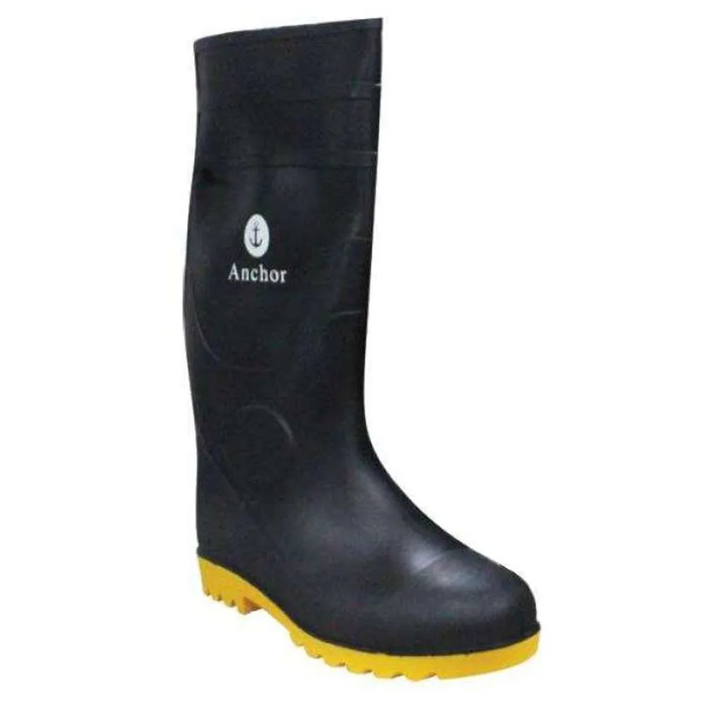 Gumboot H/Duty Yellow Sole Size 12/46