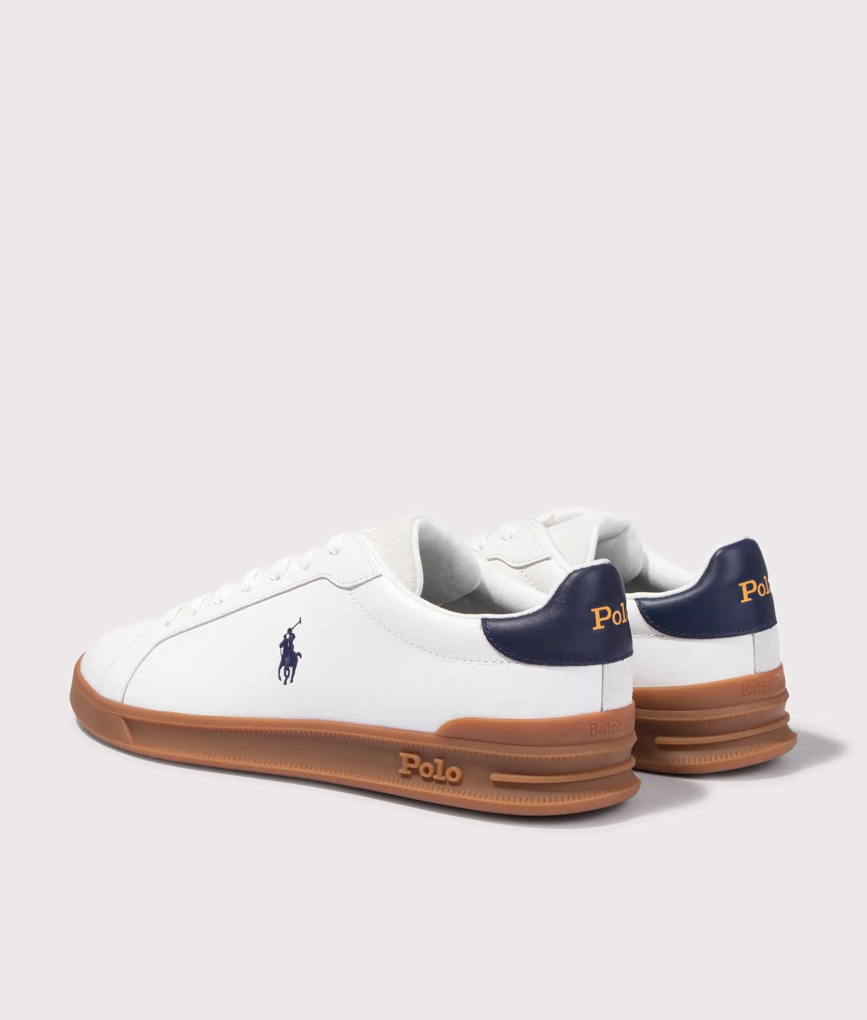 Heritage Court II Leather Suede Low Top Sneakers