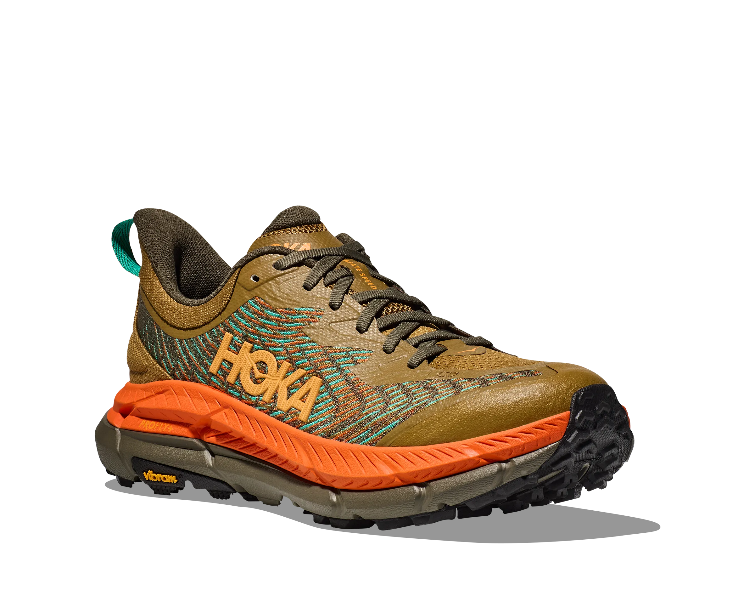 Hoka Men's Mafate Speed 4 (Antique Olive/Squash)