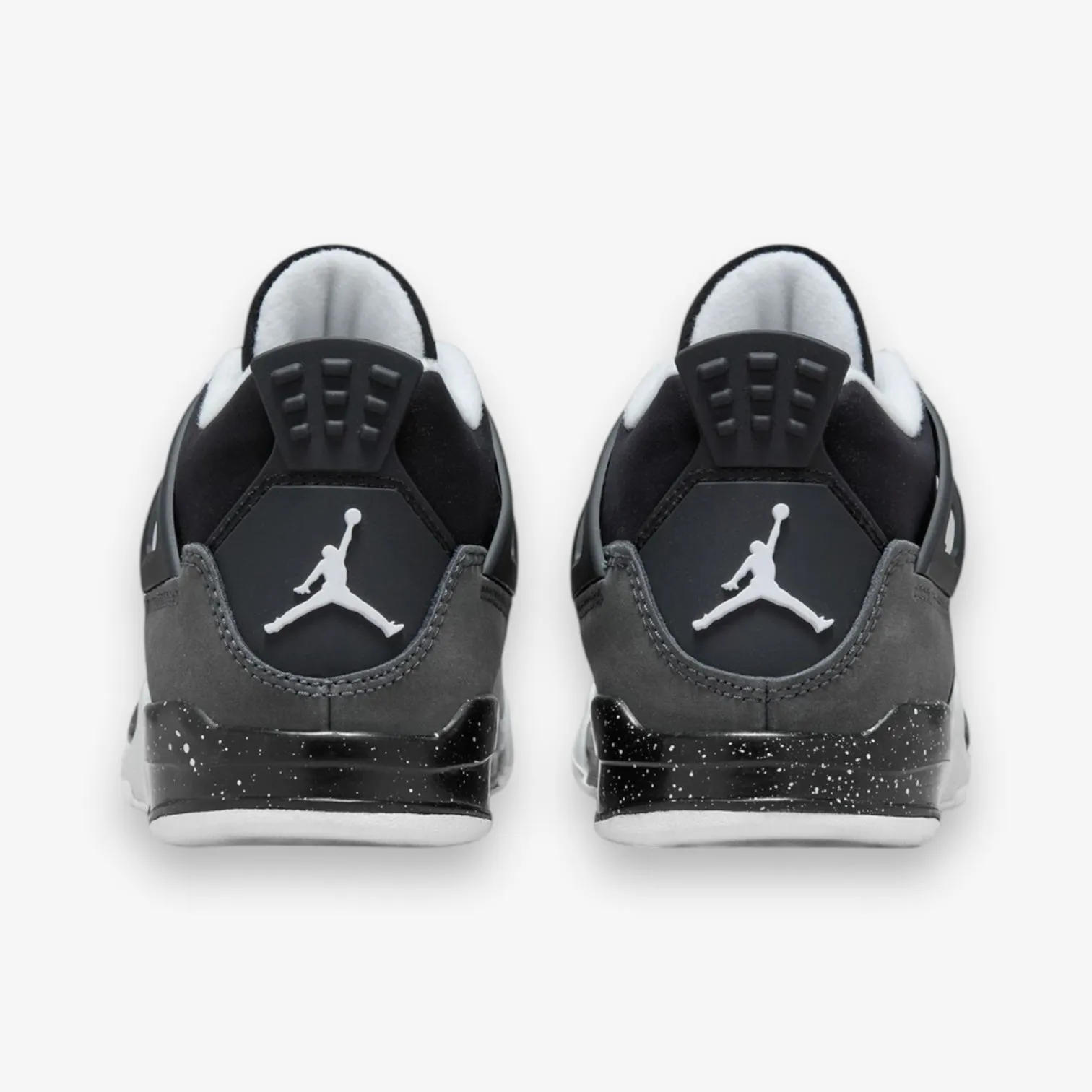 Jordan 4 Retro Fear Black White Anthracite Black PS Pre School Sizes FV4537-002