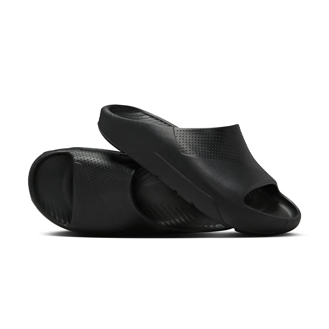 JORDAN POST MEN'S SLIDES BLACK