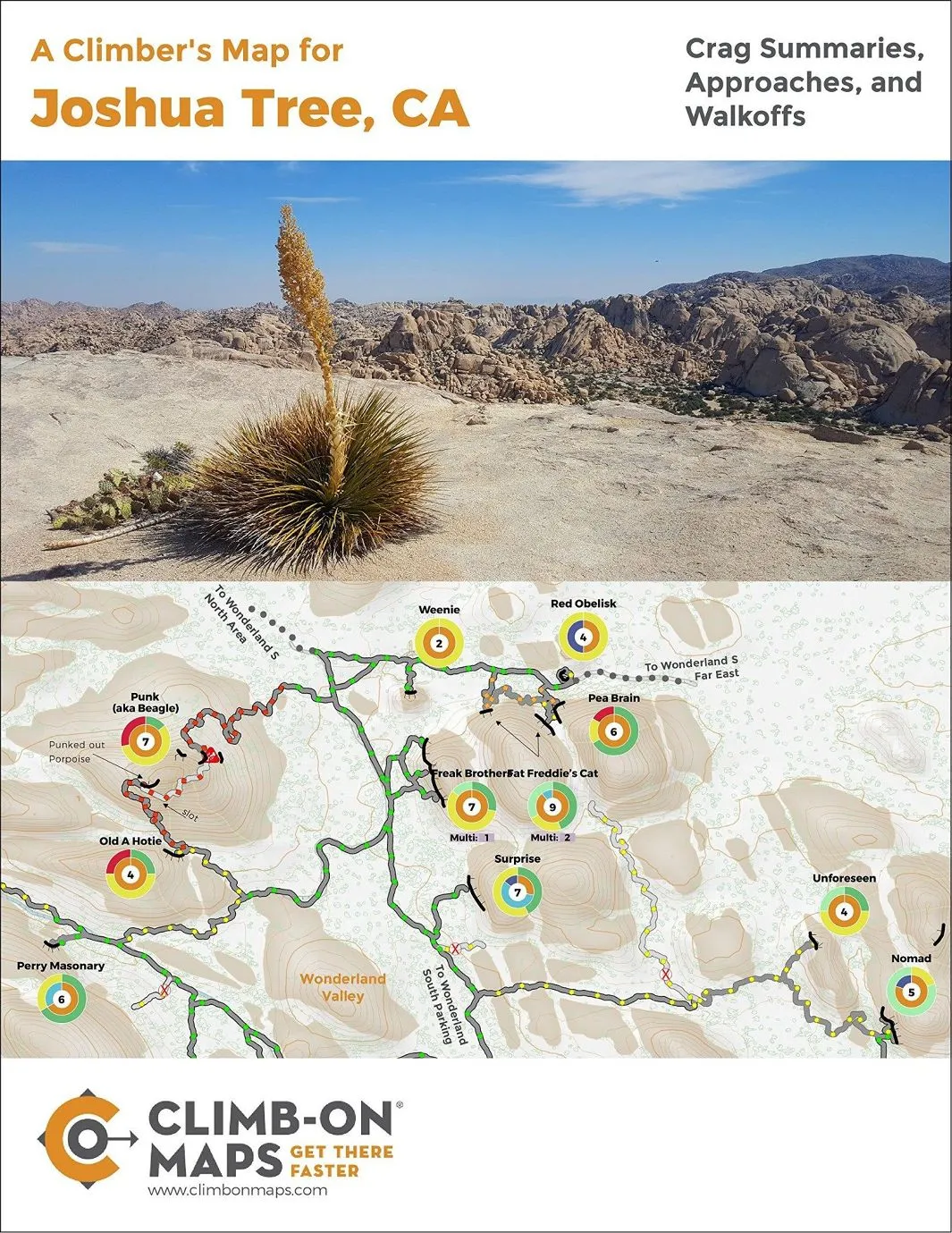 Joshua Tree - A Climber's Map