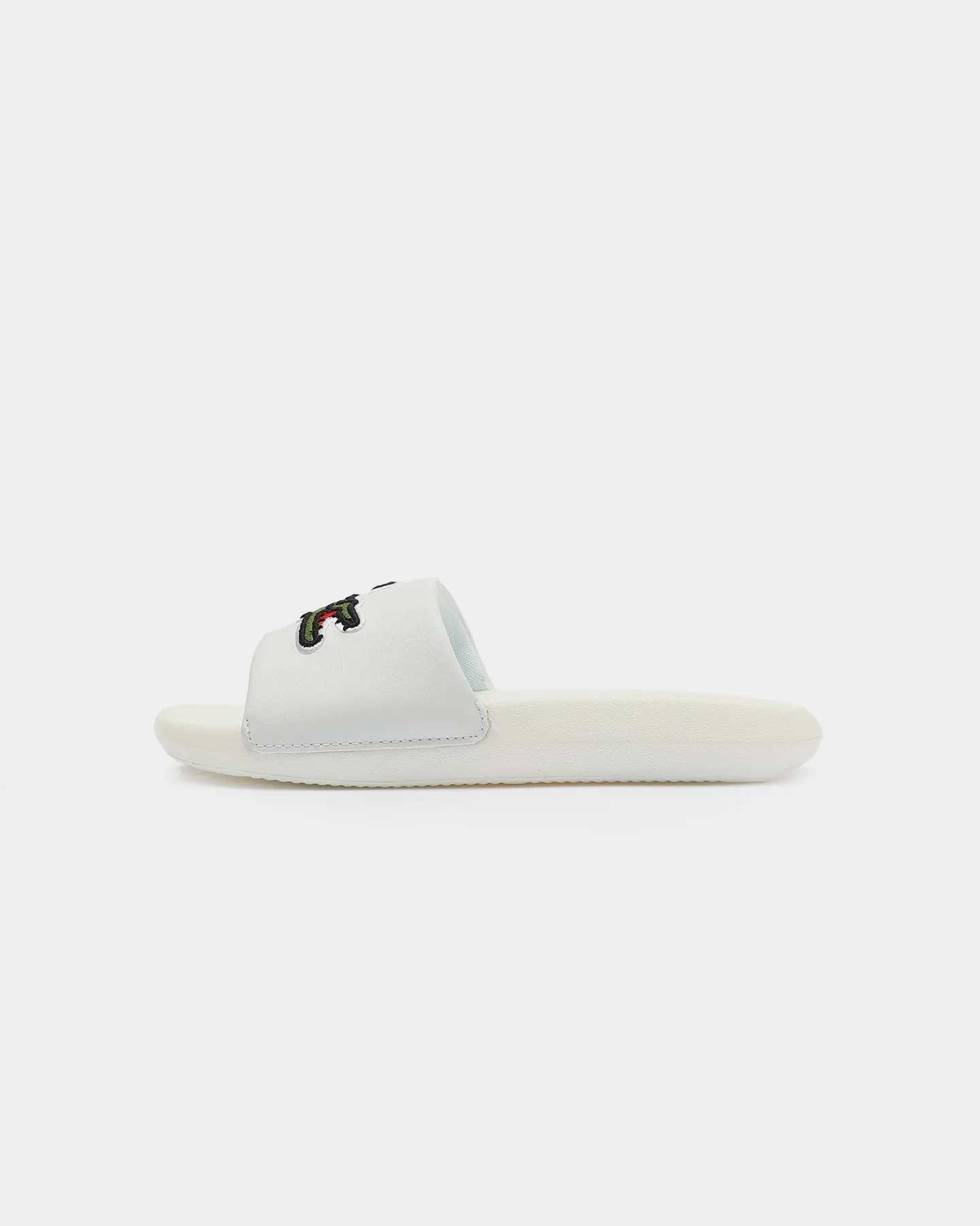 Lacoste Women's Croco Slide 319 4 White/Green