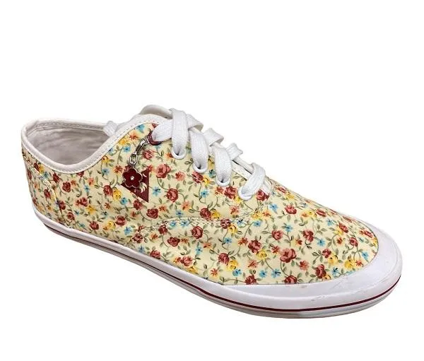 Le Coq Sportif scarpa sneakers da ragazza con fiori Grandville 1511035 fantasia