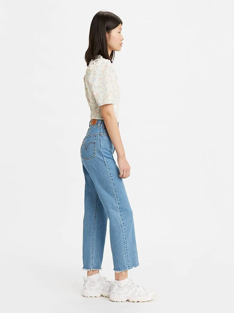 Levi's Ribcage Straight Ankle Jeans - Jazz Wave