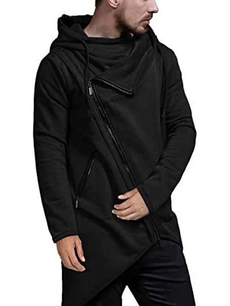 Lightweight Irregular Hem Pullover Hoodie (US Only)