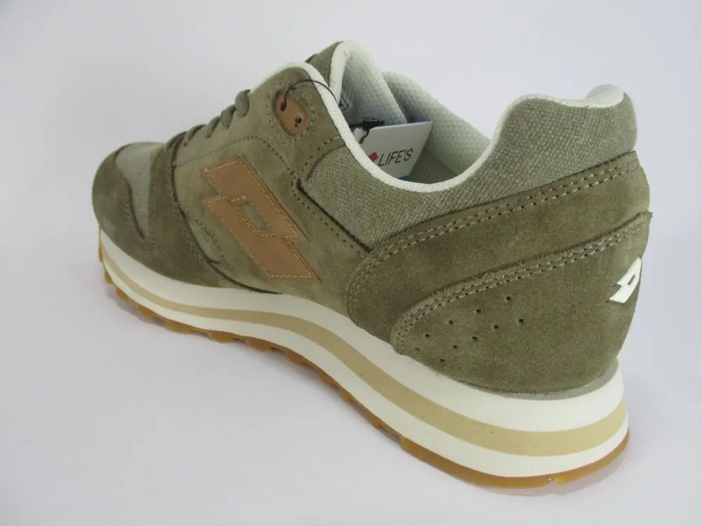 Lotto scarpa sneakers da uomo Trainer XI T3930 verde