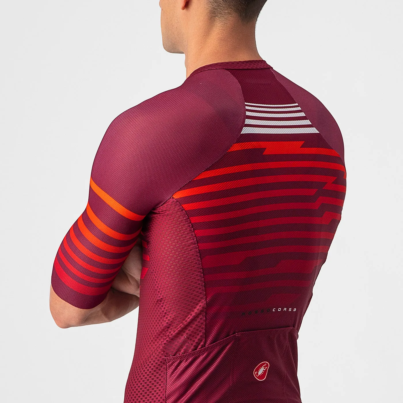 Maglia Castelli Climber's 3.0 SL - Bordeaux