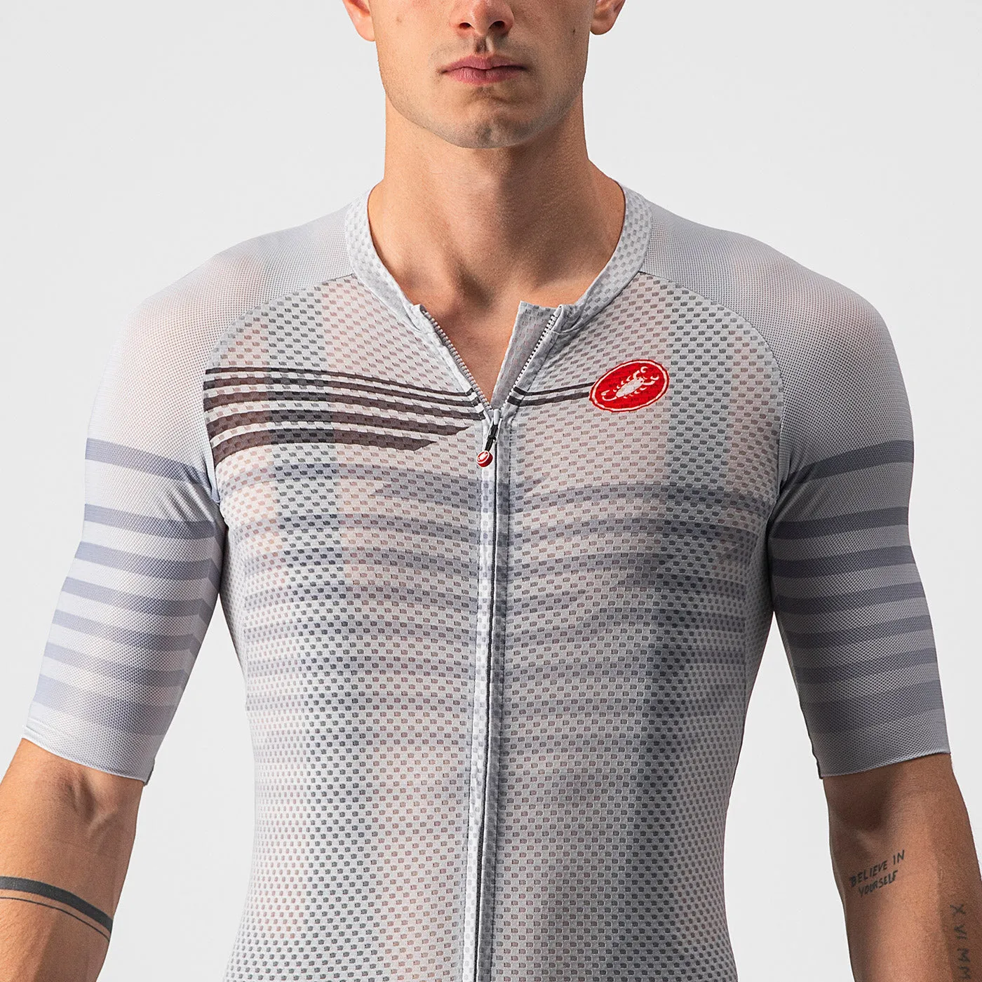 Maglia Castelli Climber's 3.0 SL - Grigio