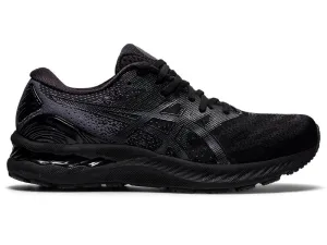 Men's Asics Gel-Nimbus 23, Black/Black, 8.5 4E Extra Wide