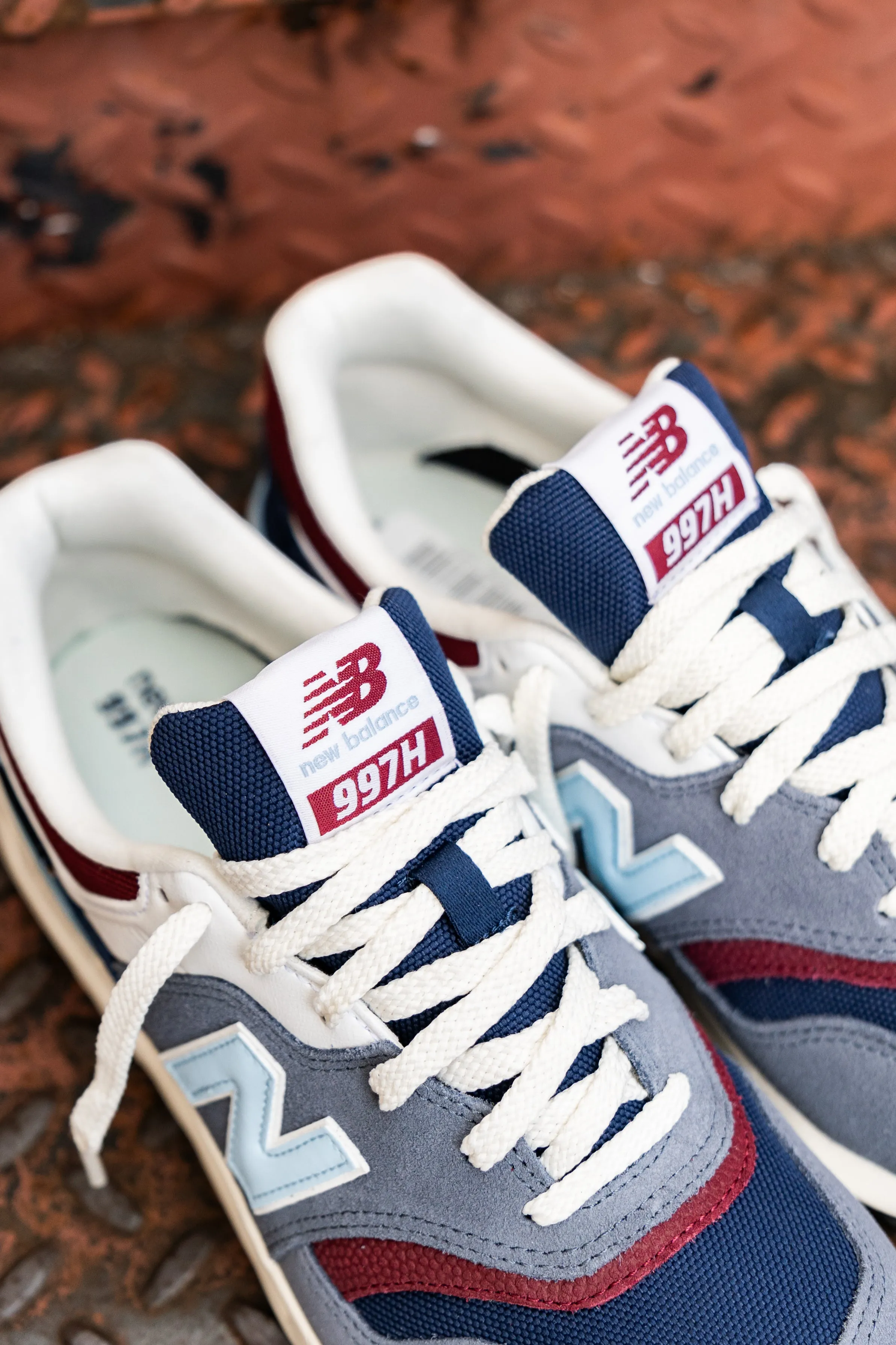 Mens New Balance 997H (Grey/Blue)- CM997HGN