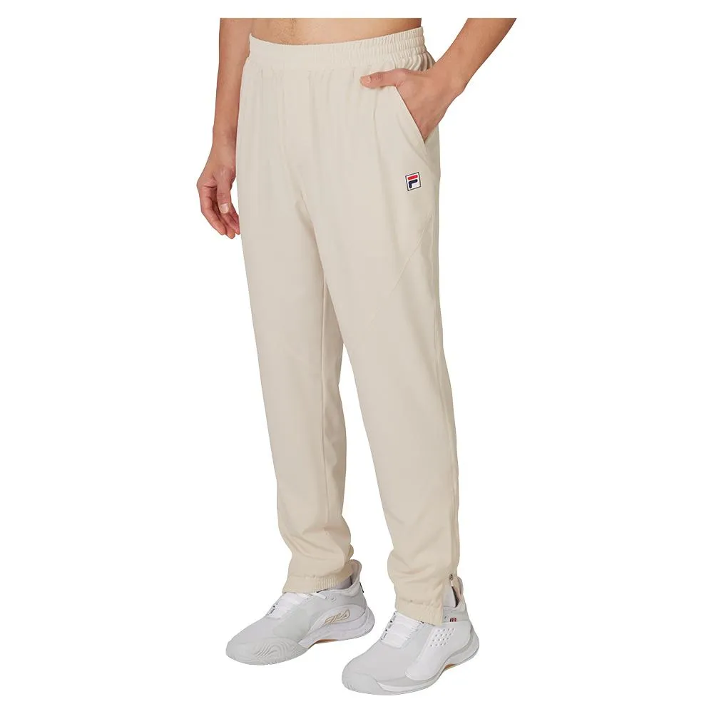 Men's Woven Court Tennis Track Pant Whitecap Gray