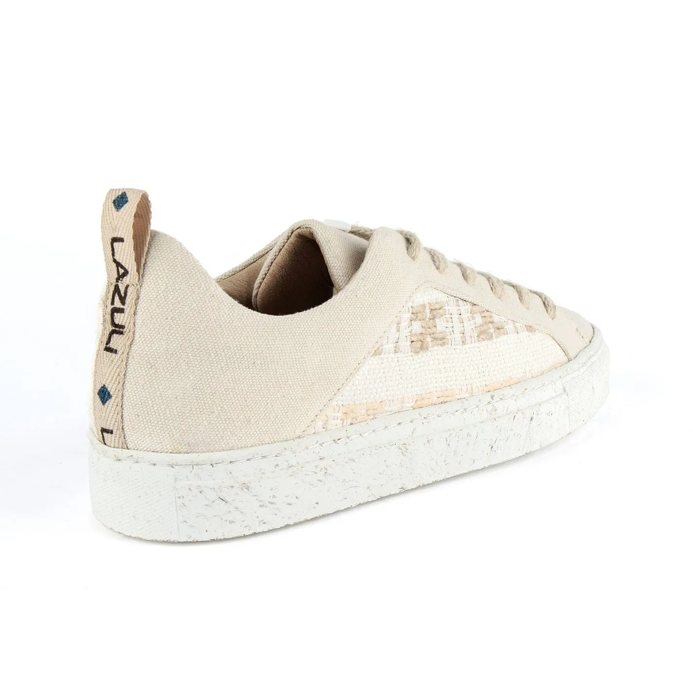 My Tennis Silk Recycled Cotton Sneakers | White