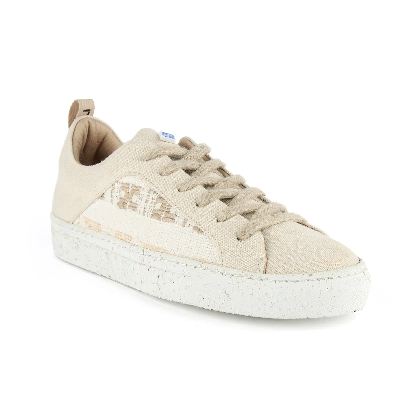 My Tennis Silk Recycled Cotton Sneakers | White