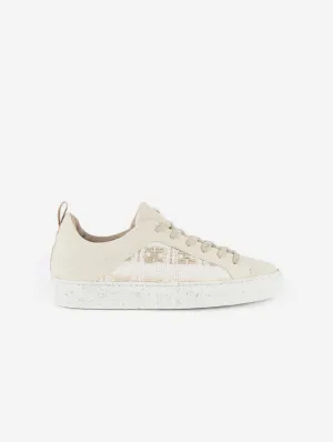 My Tennis Silk Recycled Cotton Sneakers | White