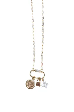 Naomi Climber's Clip & Lock Pendant Necklace